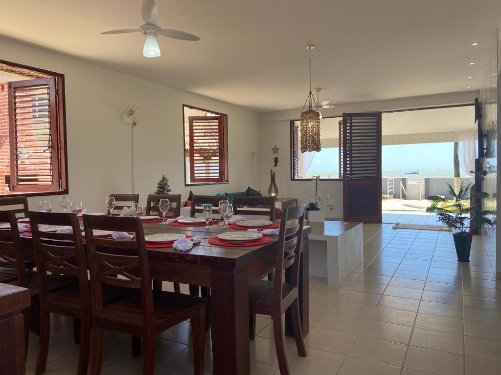 Villa Casa Pe Na Areia à São José da Coroa Grande Extérieur photo