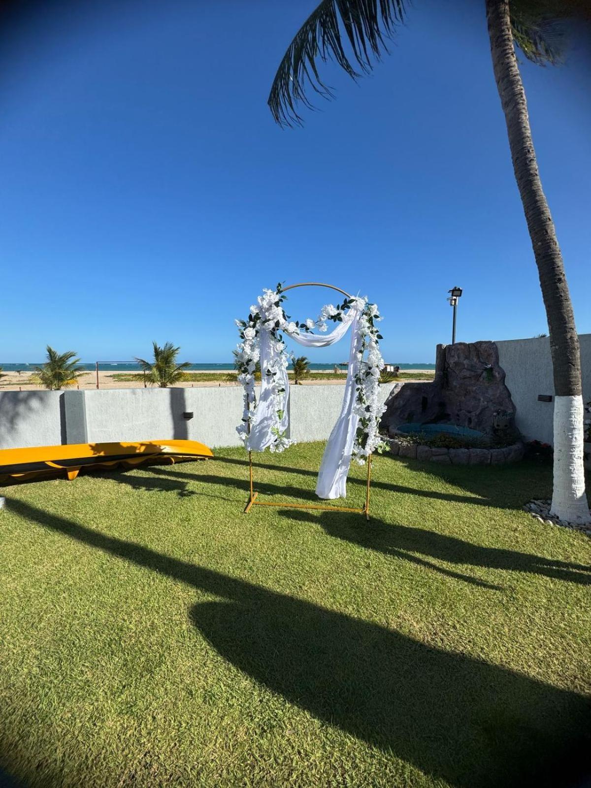 Villa Casa Pe Na Areia à São José da Coroa Grande Extérieur photo