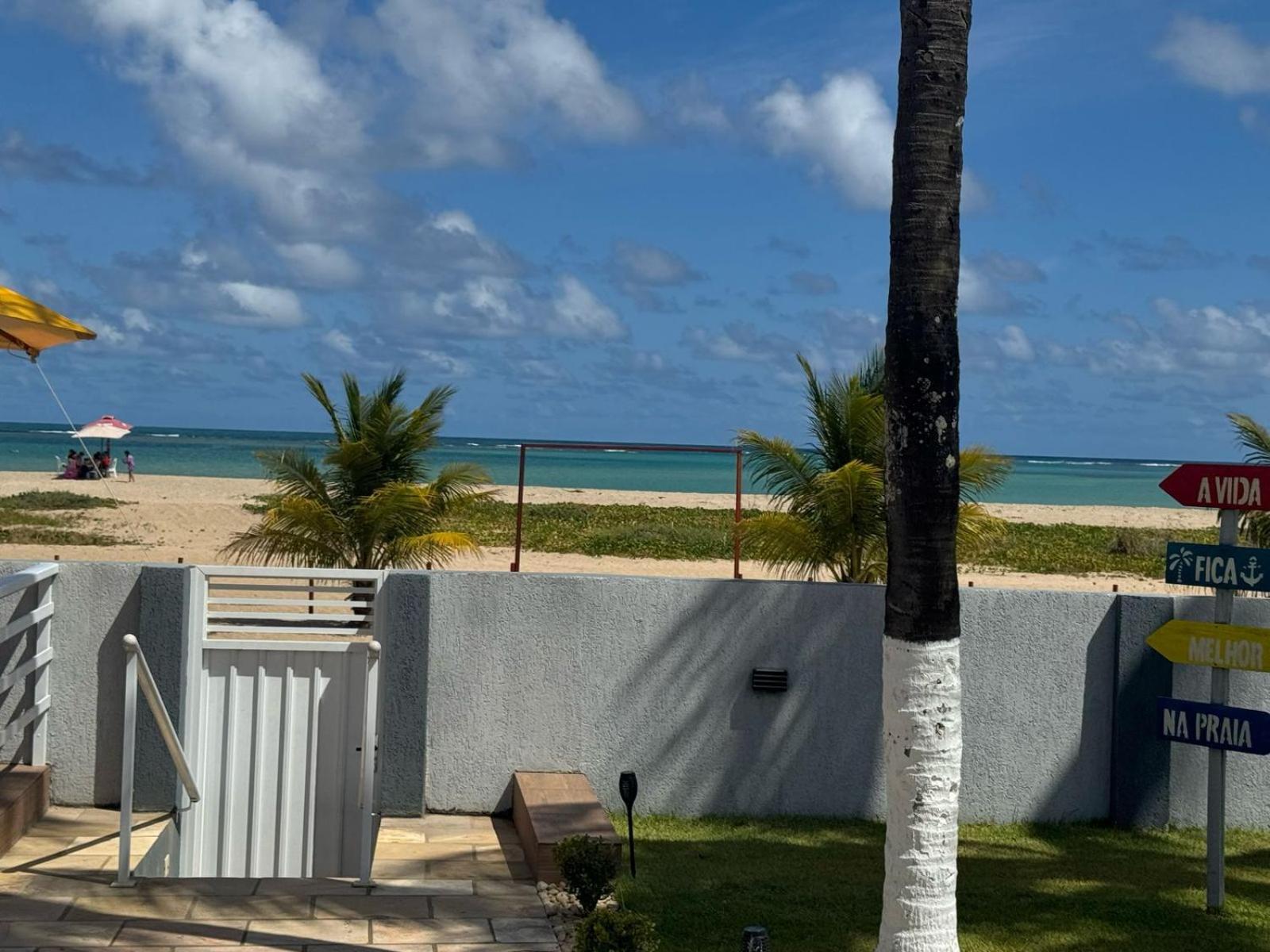 Villa Casa Pe Na Areia à São José da Coroa Grande Extérieur photo